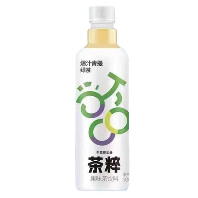 今麦郎 茶粹爆汁青提绿茶 500ml／瓶.jpg