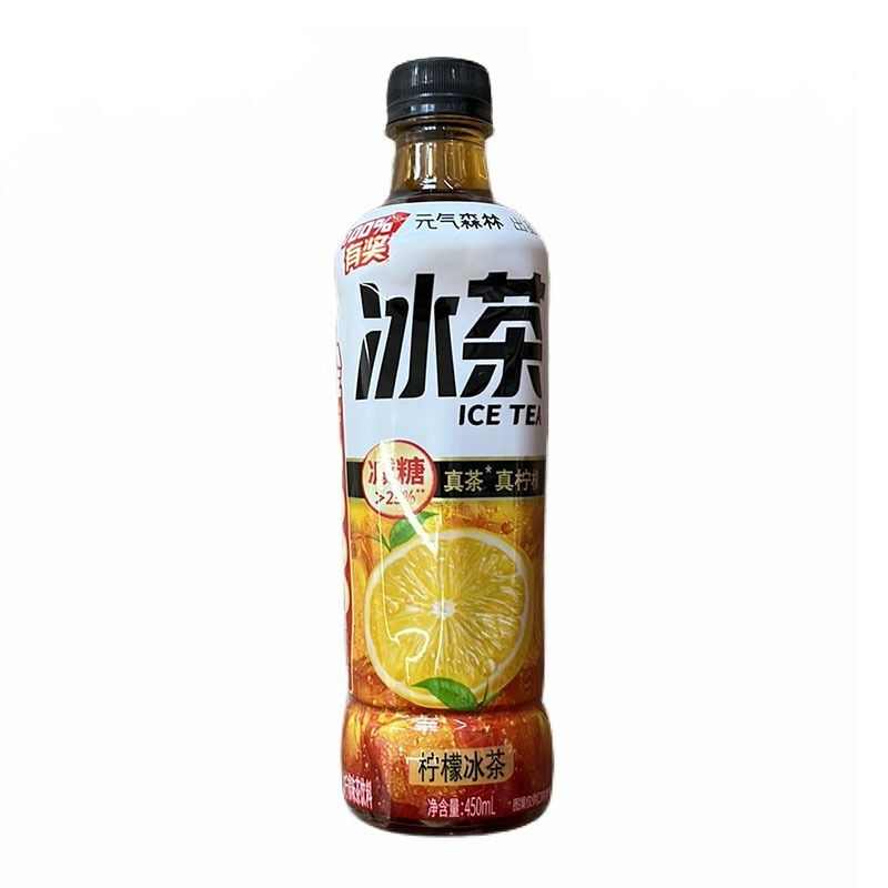 元气森林 柠檬冰茶 450ml／瓶.jpg