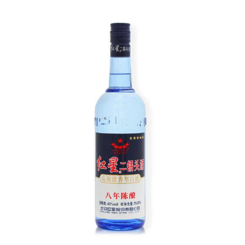 红星二锅头43度750ml