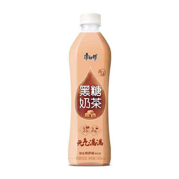 康师傅黑糖奶茶500ml