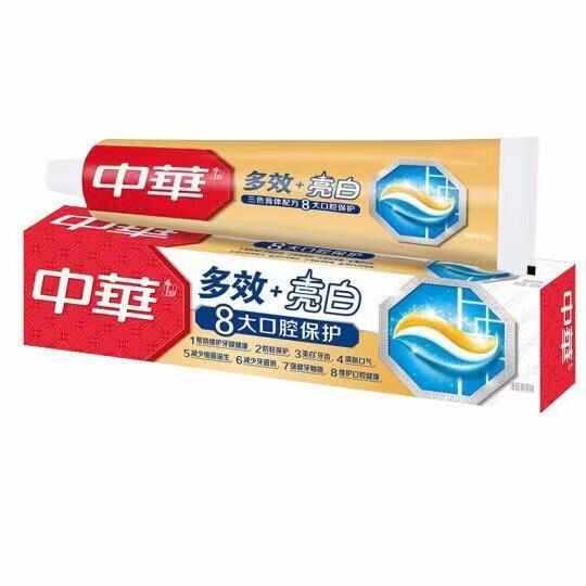 中华多效+亮白清新薄荷味乐膏90g