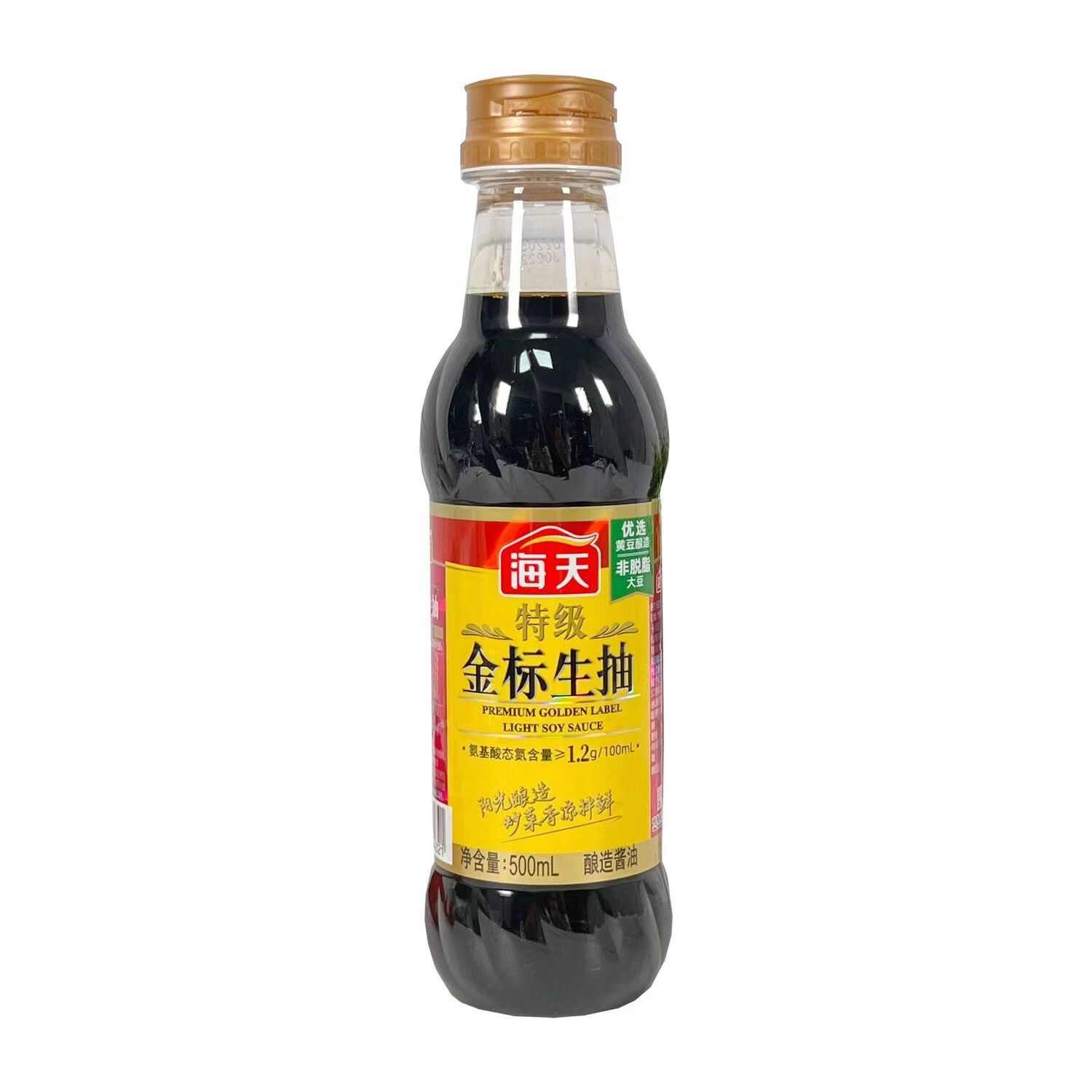 海天特级金标生抽500ml