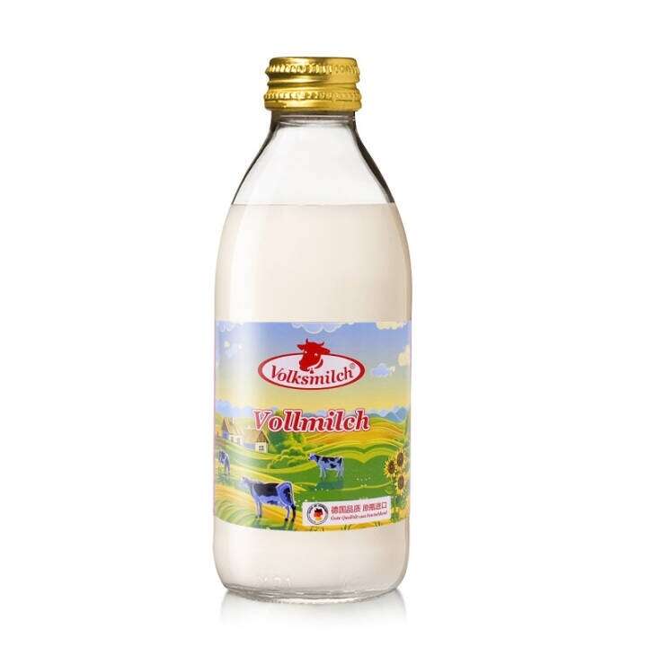 德国进口德质全脂纯牛奶240ml／瓶