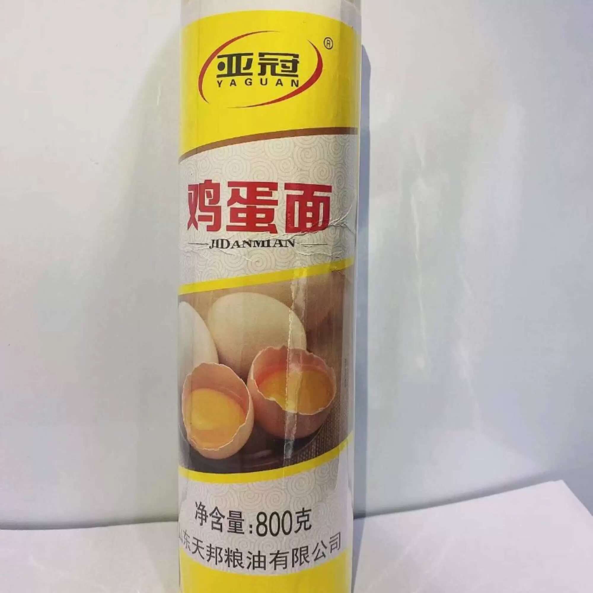 亚冠纸包鸡蛋面800g