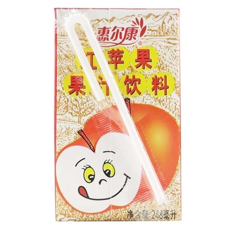 惠尔康红苹果果汁饮料248ml