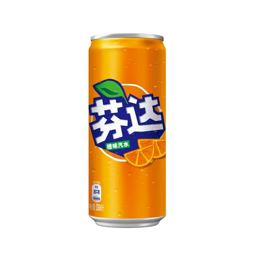 芬达橙味饮料330ml