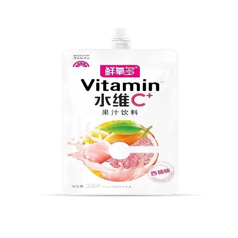 鲜氧多西柚果汁风味饮料300g