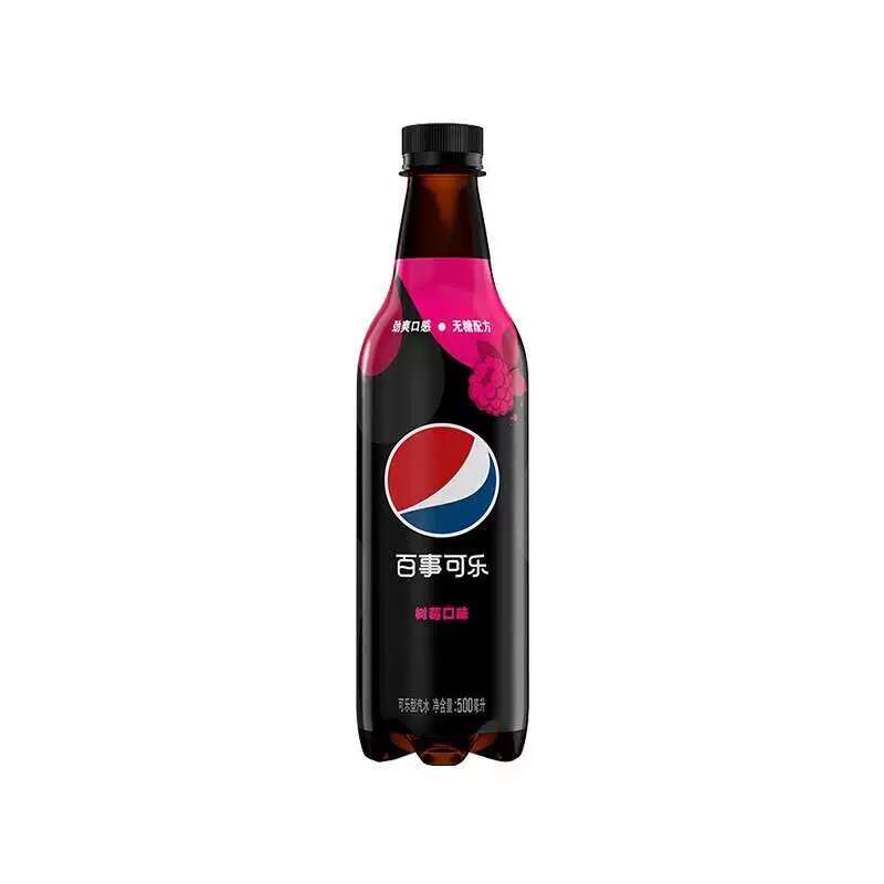 百事树莓味可乐500ml