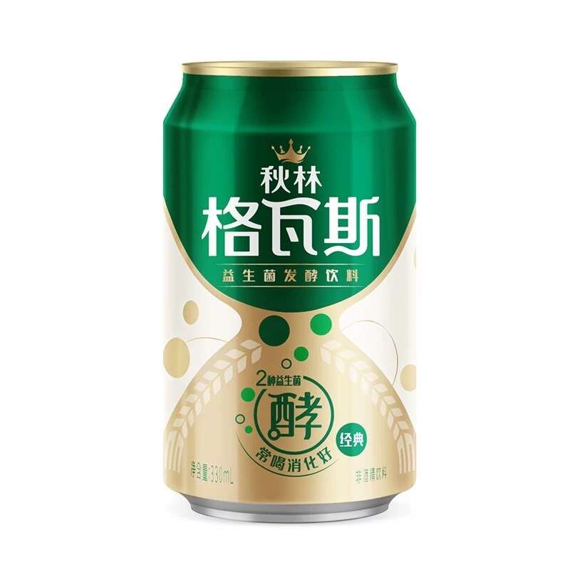 秋林格瓦斯经典发酵饮料330ml