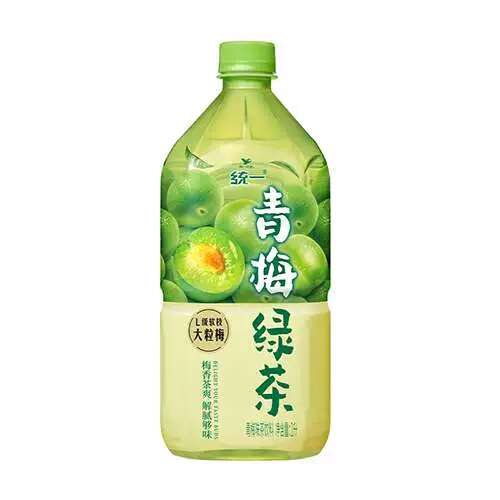 统一青梅绿茶1L