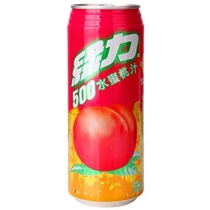 绿力水蜜桃汁饮料490ml